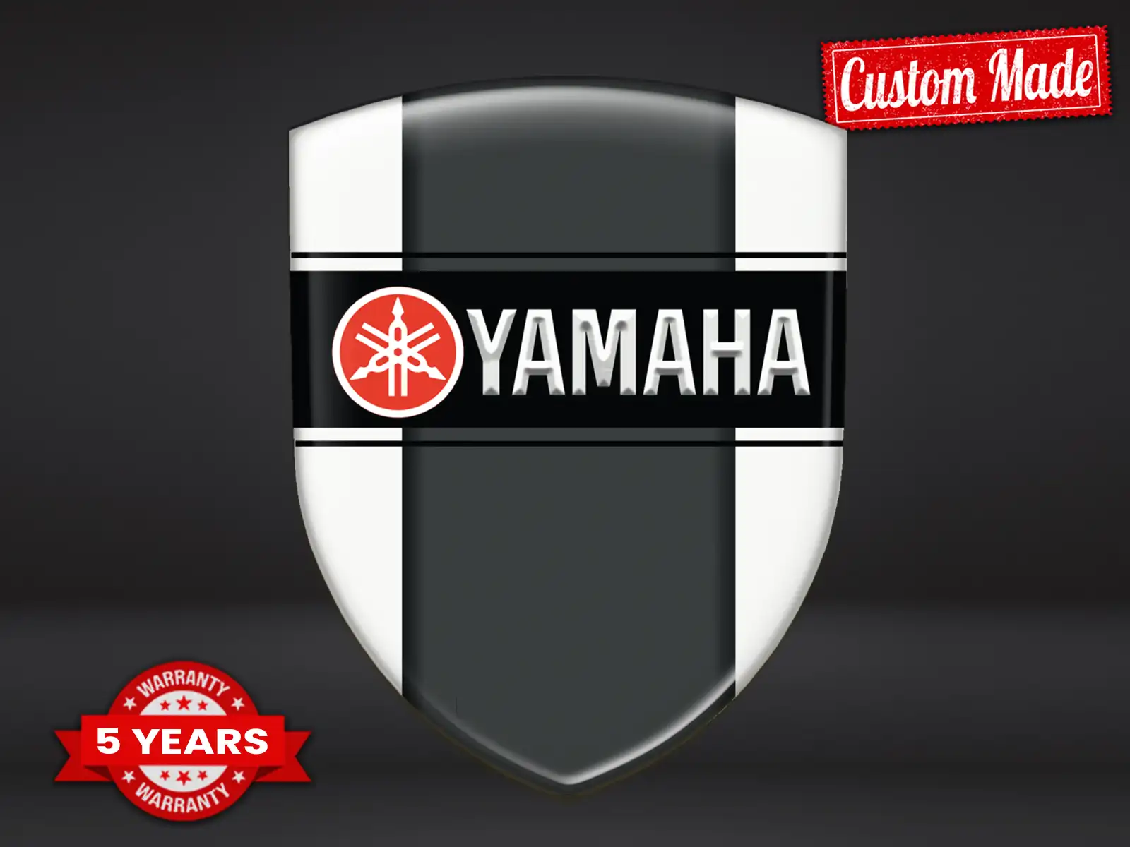 Yamaha Firmenlogosticker Limitiert Robust Hochwertig